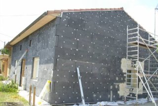 Isolation Thermique par L'Extérieur d'un pavillon à Saint-Marcel